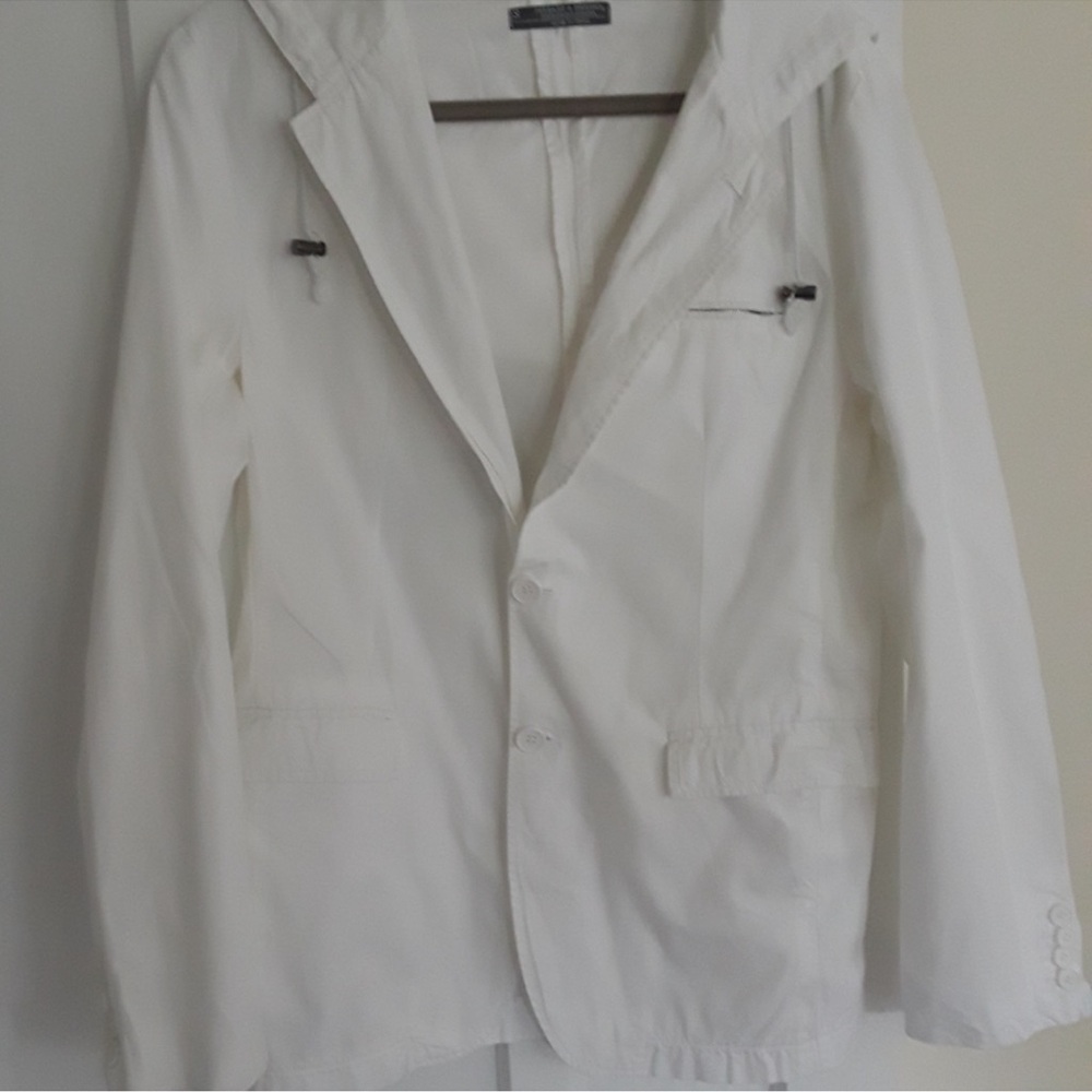 Threads 4 Thought White Blazer